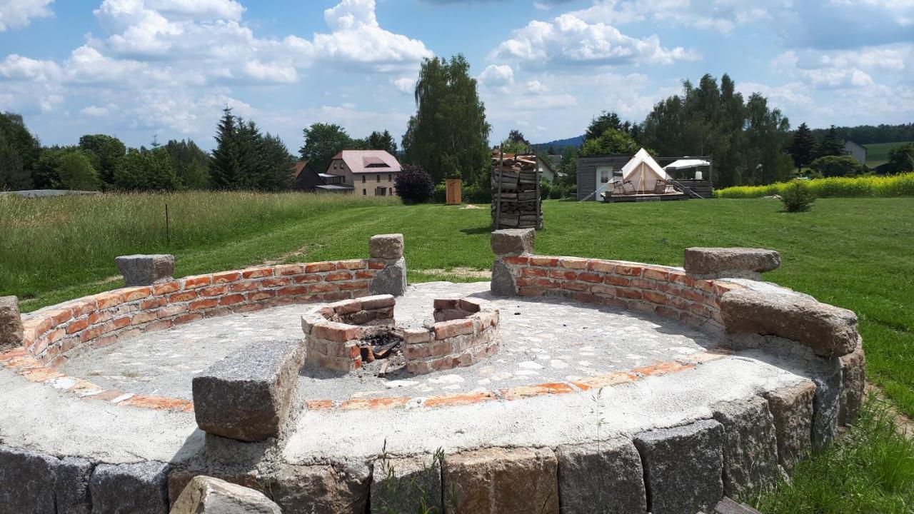 Autark-Camp Gleis A. Hotel Durrhennersdorf Bagian luar foto